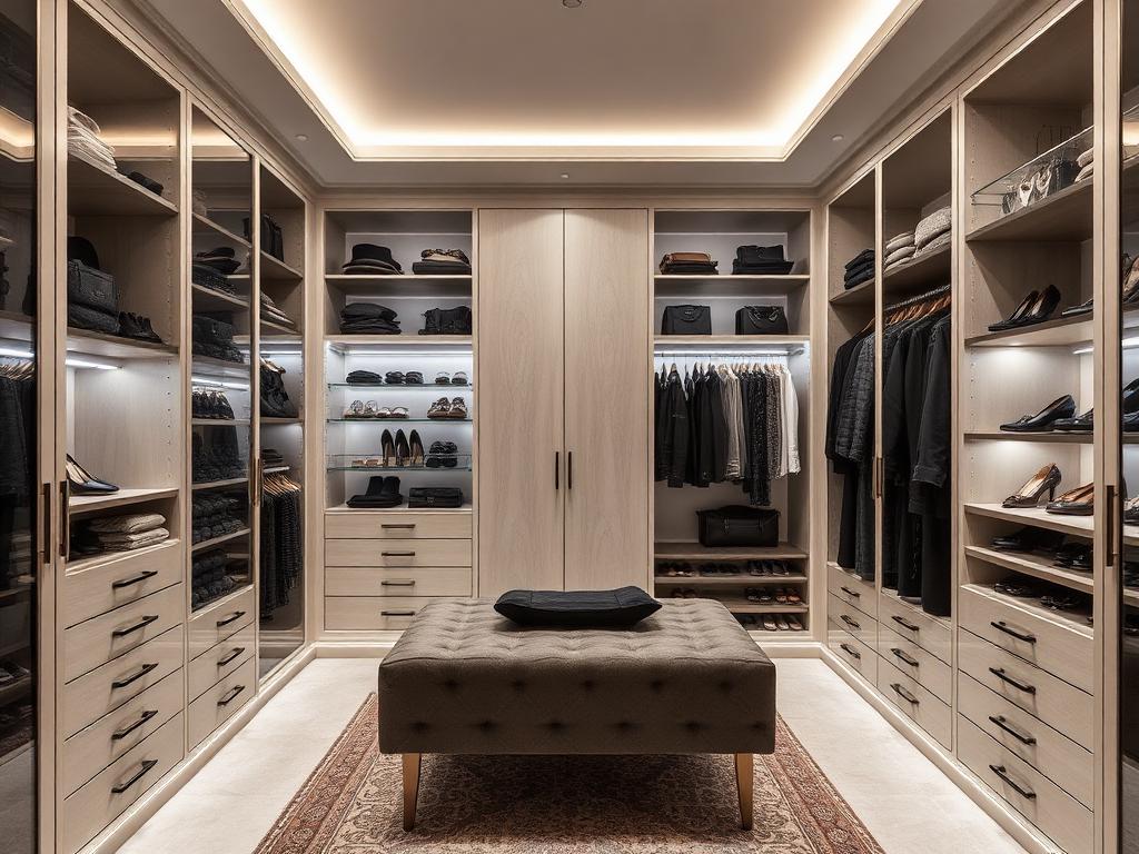 Гардеробна стая — как да проектирате перфектния walk-in closet
