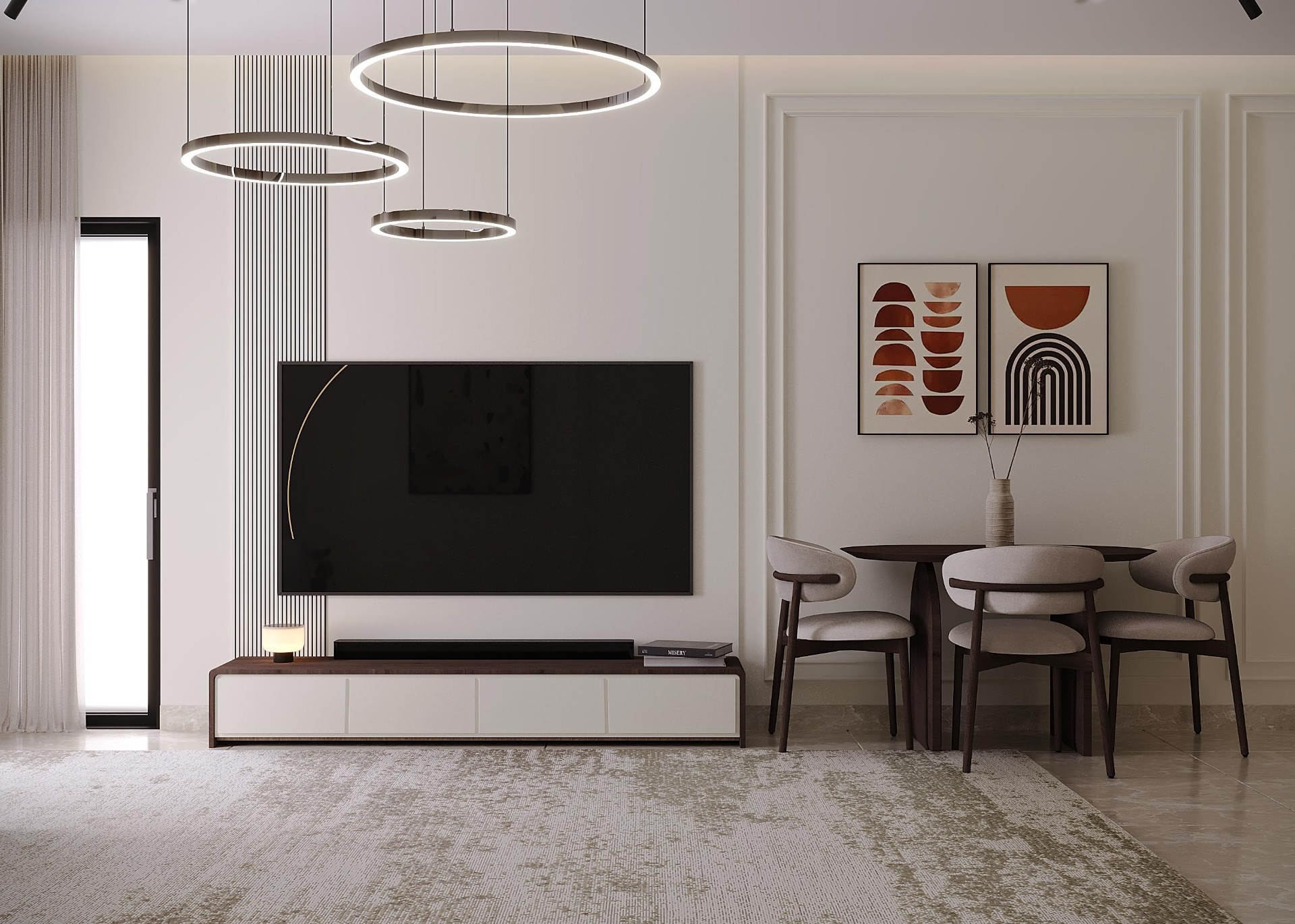 Модерна всекидневна