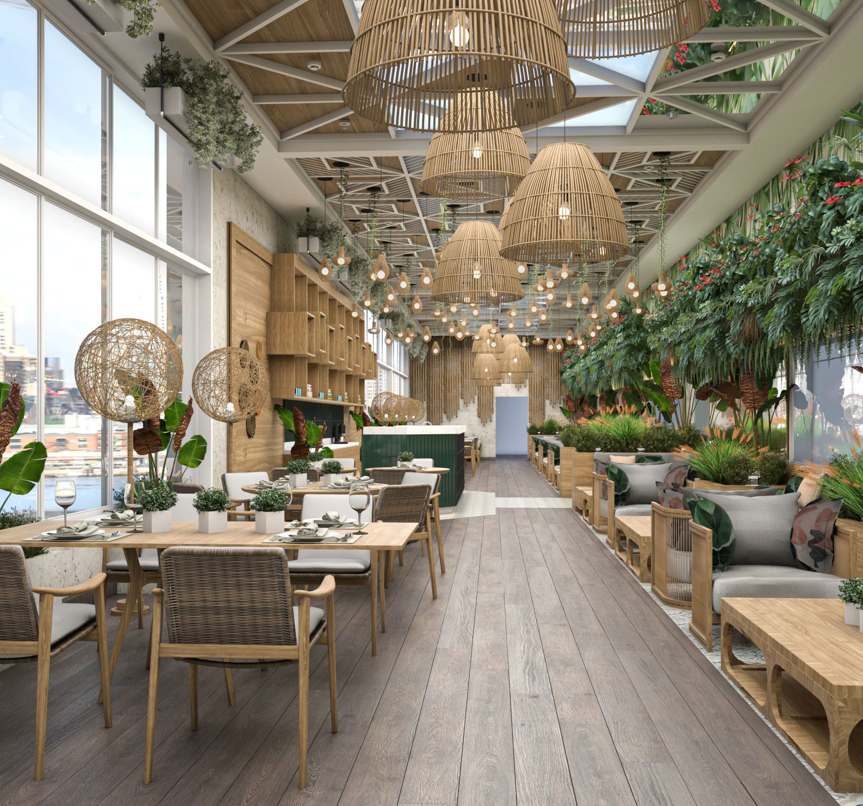 Ресторант с природна тематика